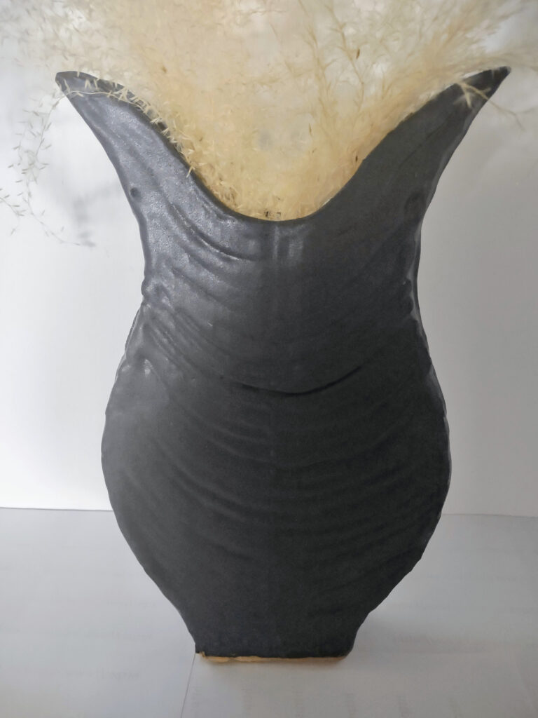 Hand built pot by Maggie Baker